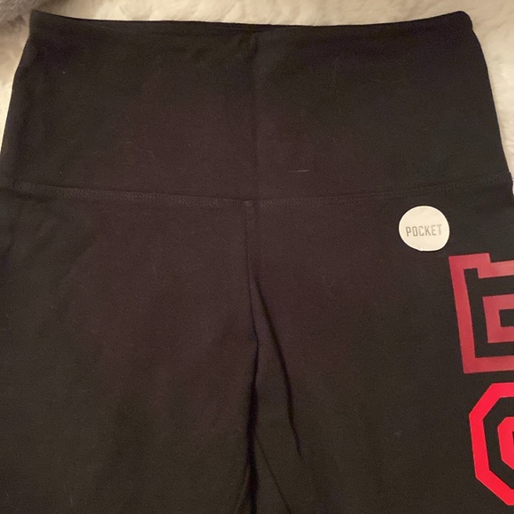 NWT Pink Victoria Secret High waisted full length leggings - Picture 4 of 5